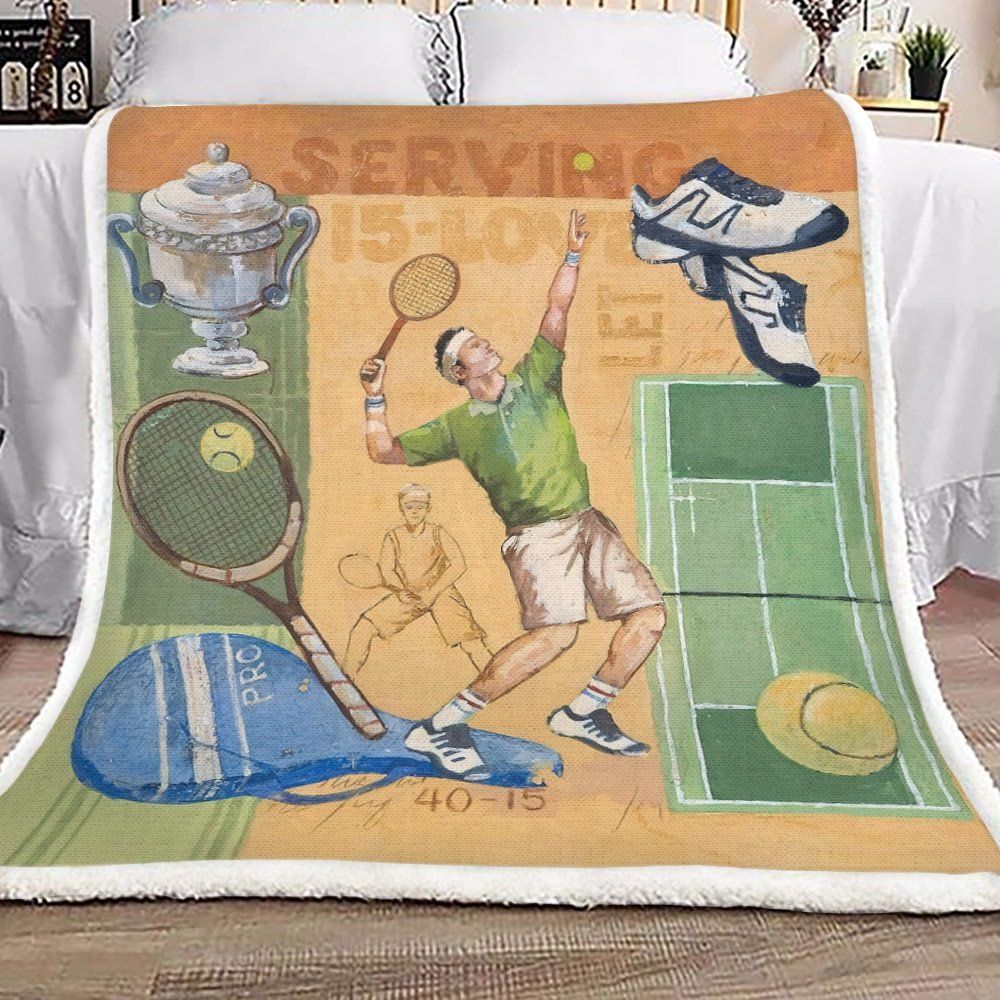 Tennis Sherpa Fleece