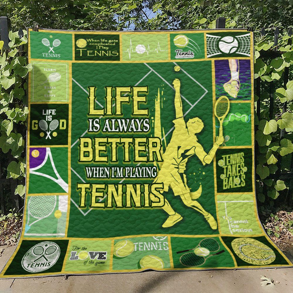 Tennis TN250720B Quilt Blanket
