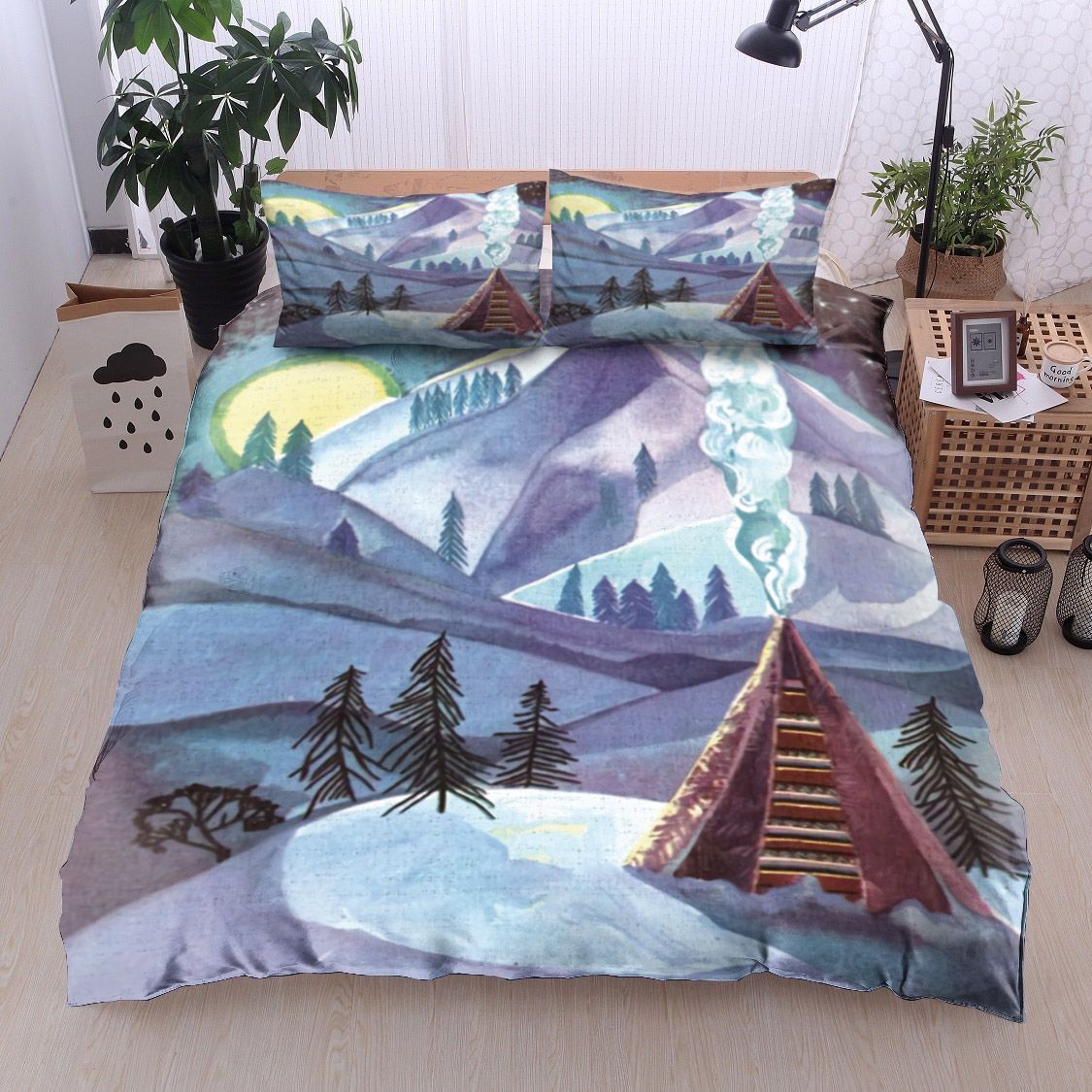 Tent Native American Bedding Set