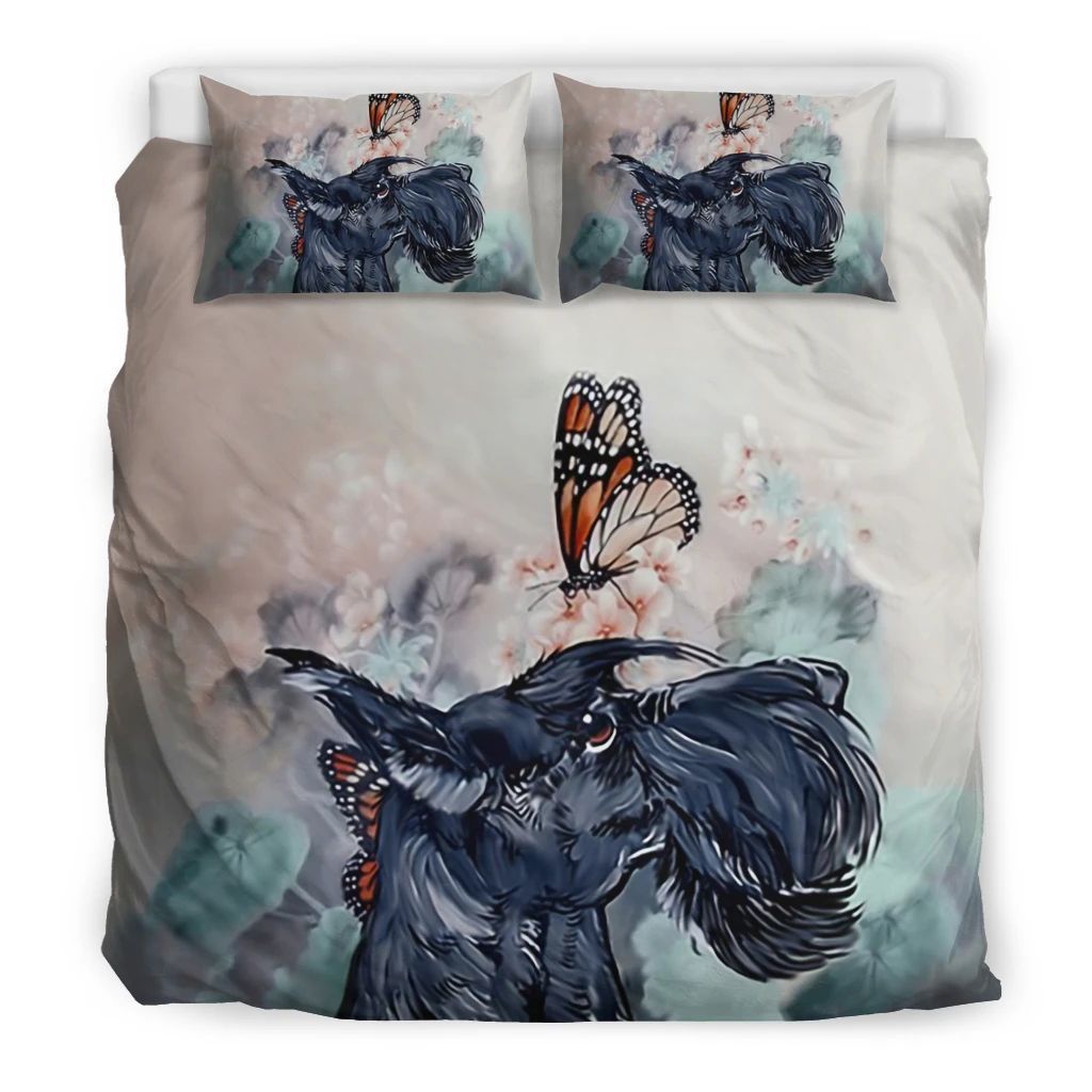 Terrier Butterfly Bedding Set