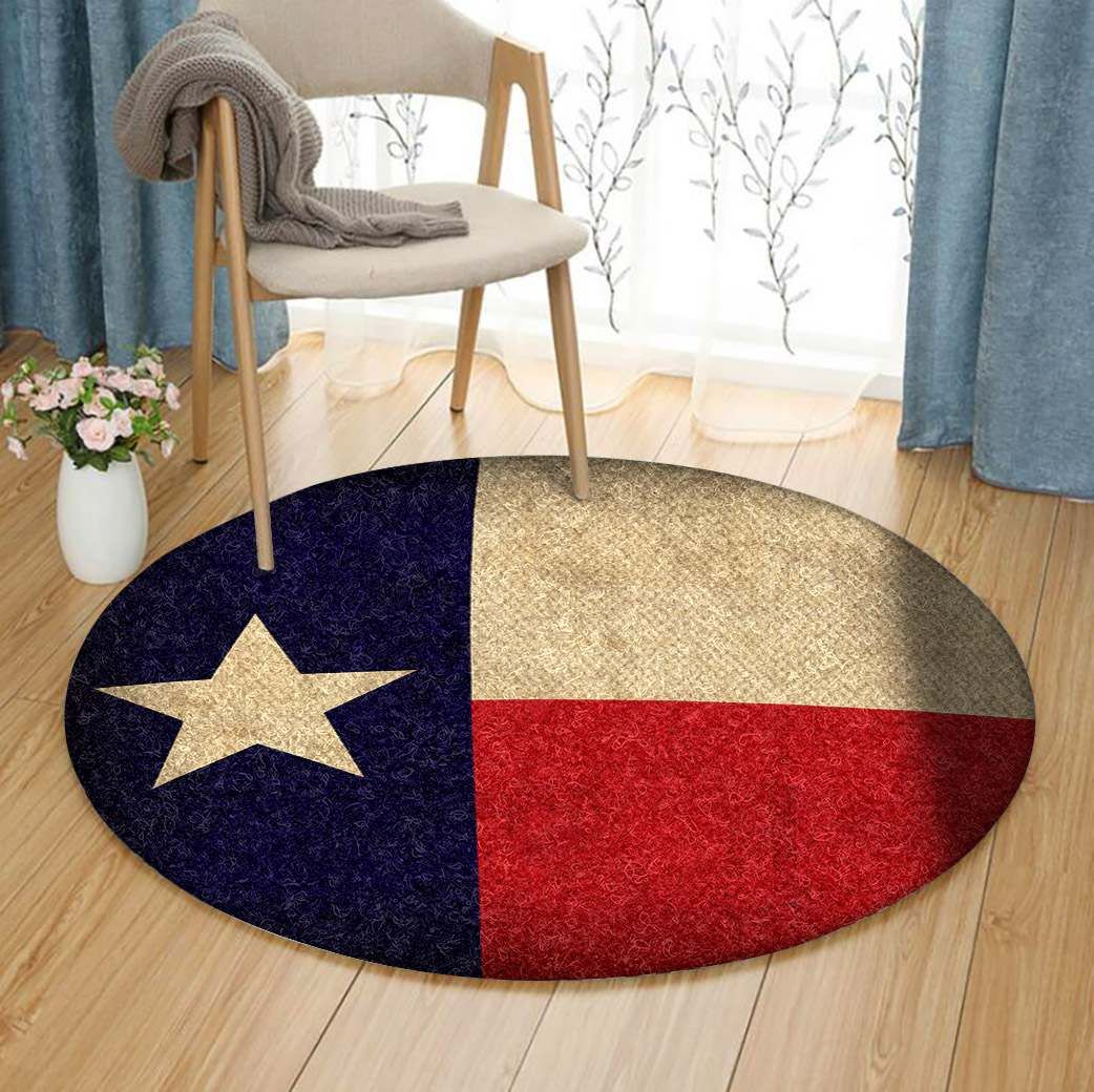 Texas Round Carpet