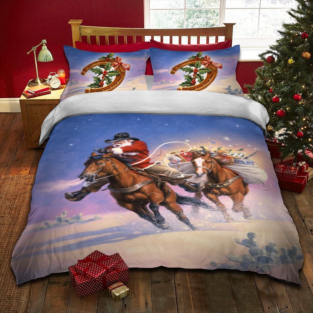 Texas Christmas Bedding Set