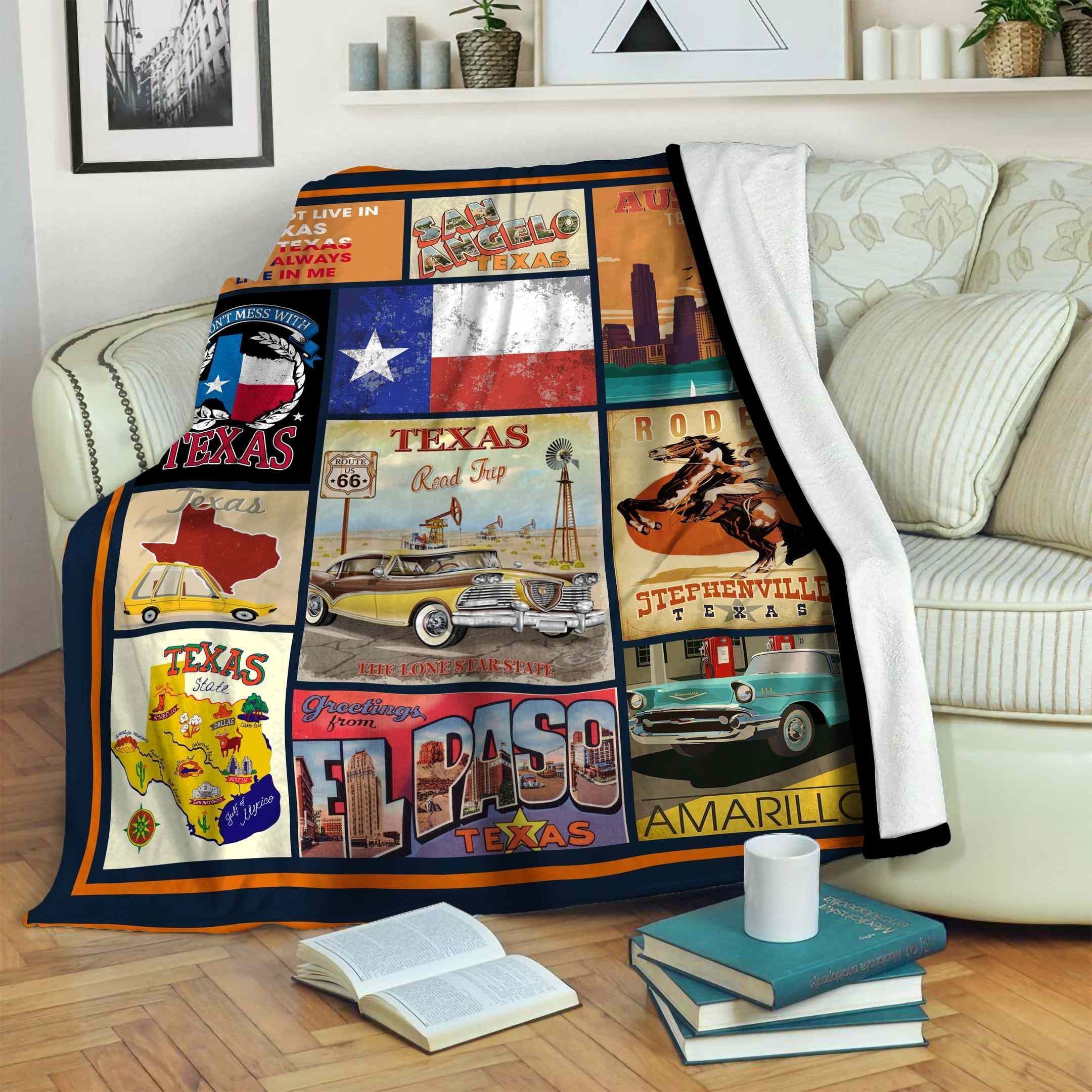 Texas Fleece Blanket