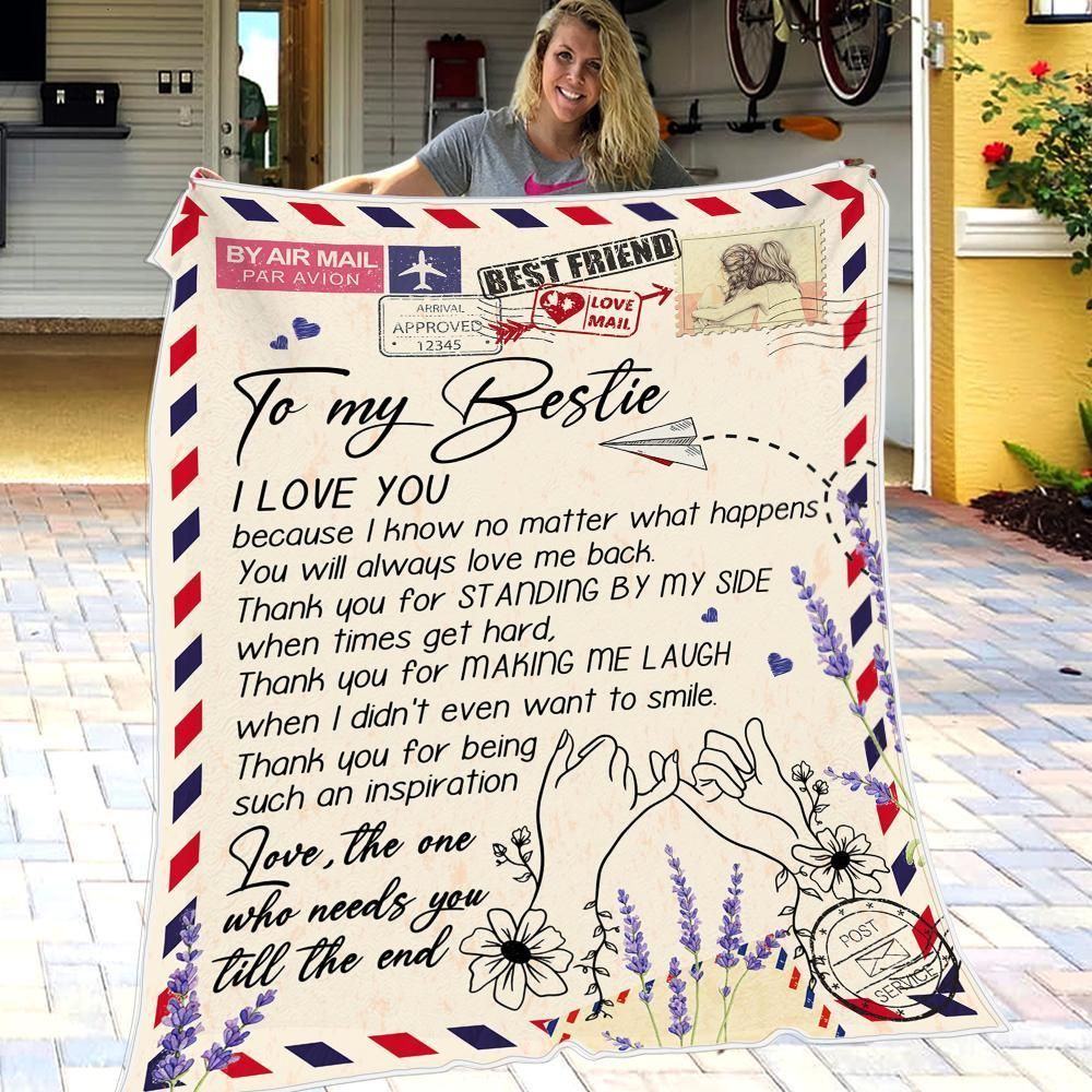 Thank You For Being Such An Inspiration Gift For Bestie Fleece Blanket