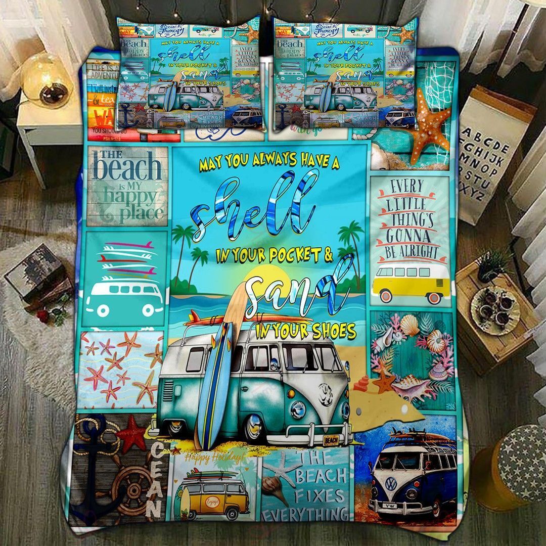 The Beach Fixes Everything Bedding Set