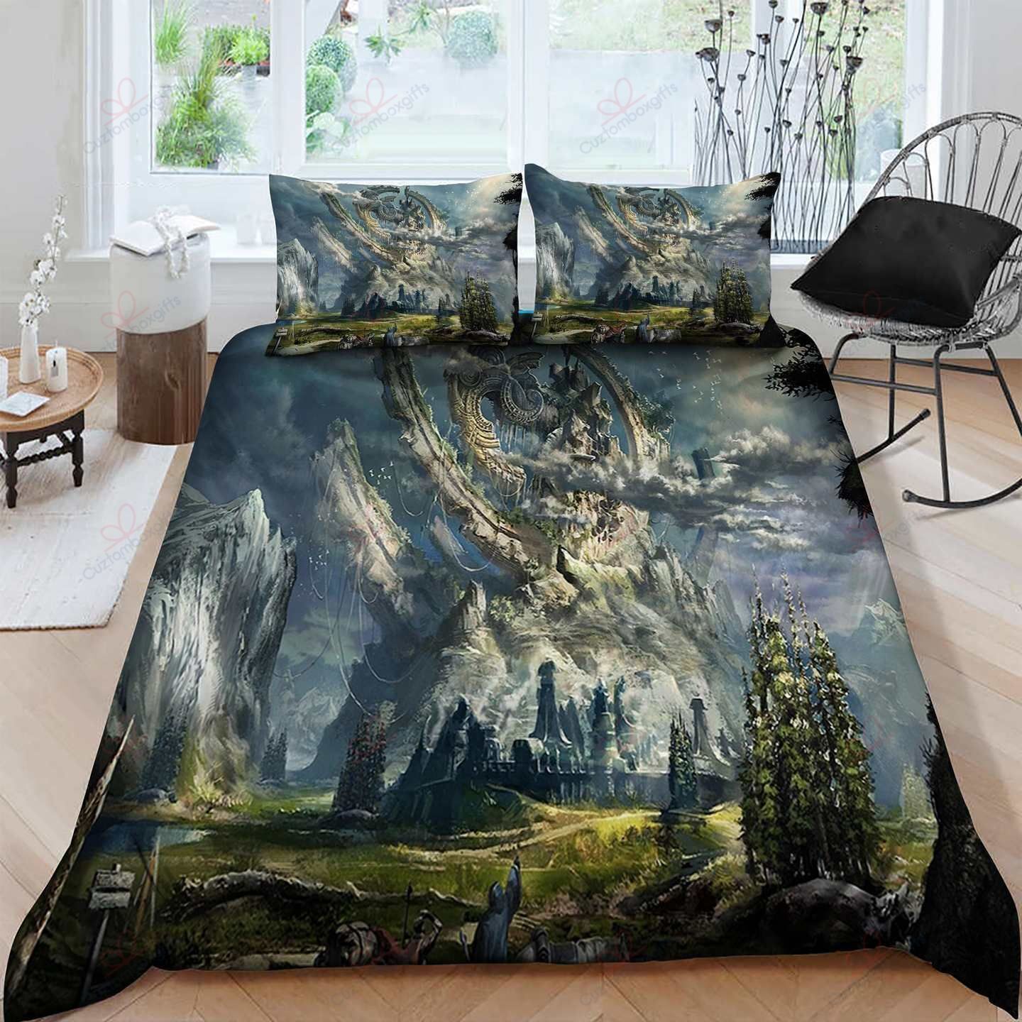 The Beauty Of Nature Printed Bedding Set