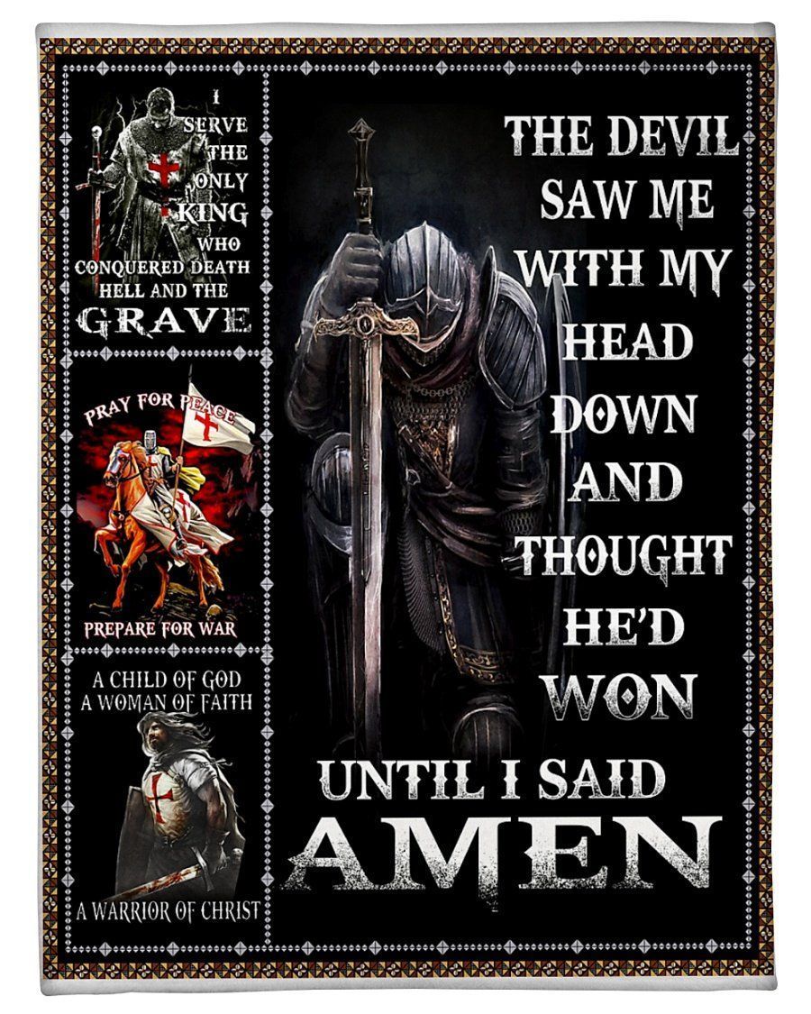 The Devid Saw Me With My Head Down And Thought He’d Won Blanket Fleece Blanket