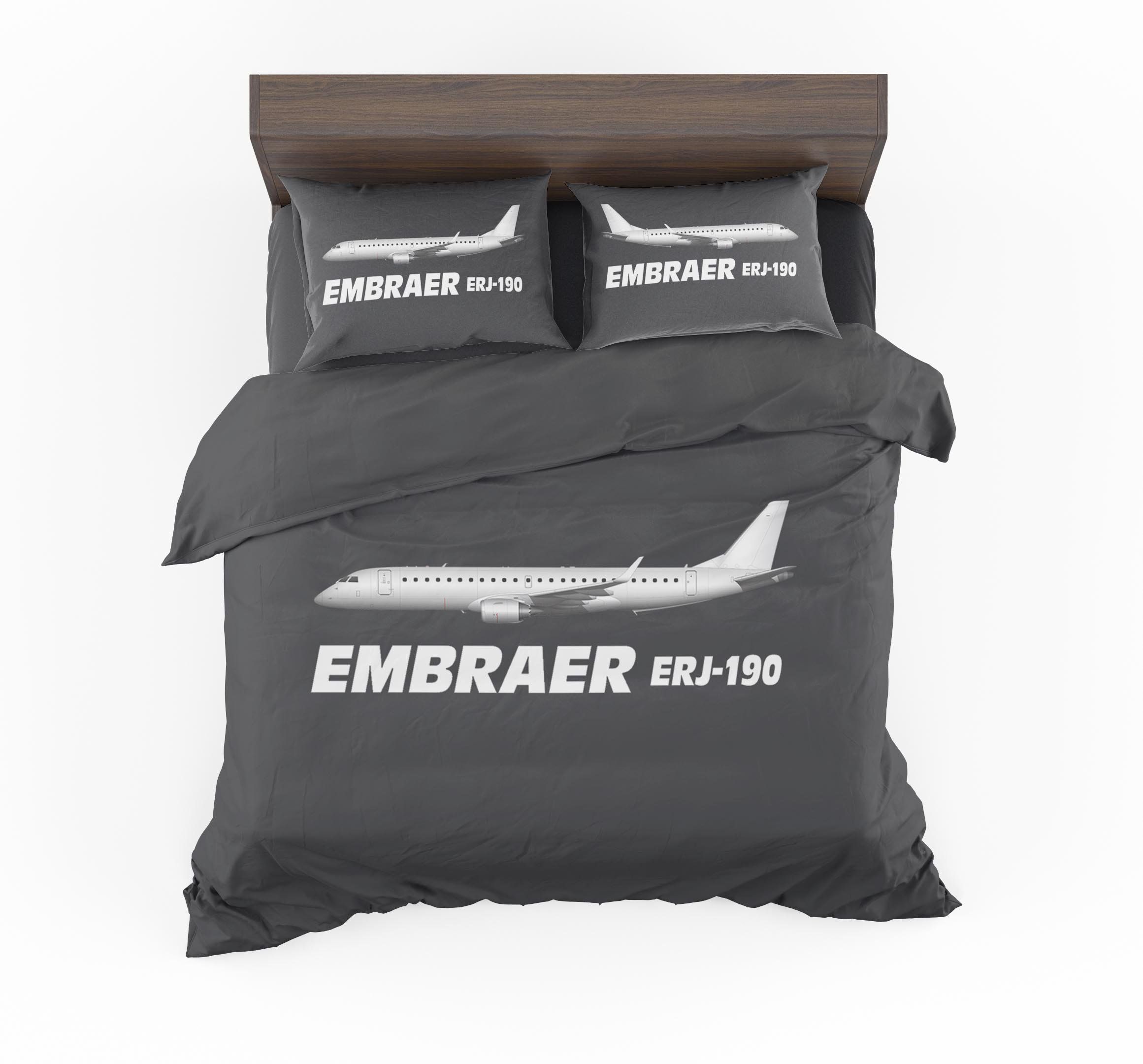 The Embraer Erj 190 Designed Bedding Set