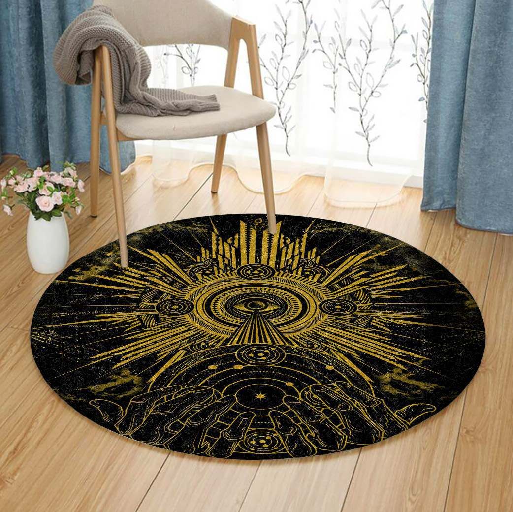 The Eye Round Carpet