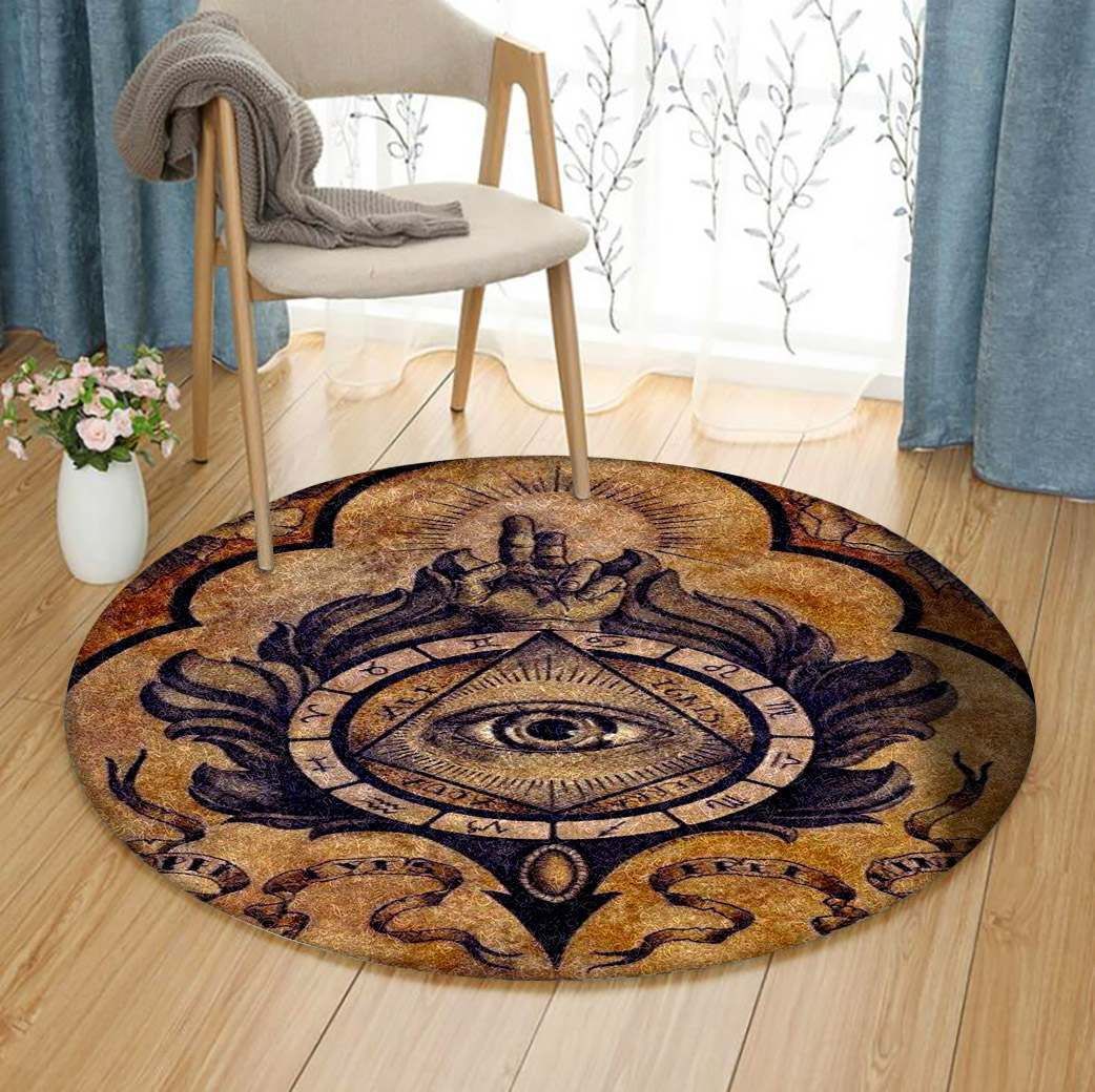 The Eye Round Carpet