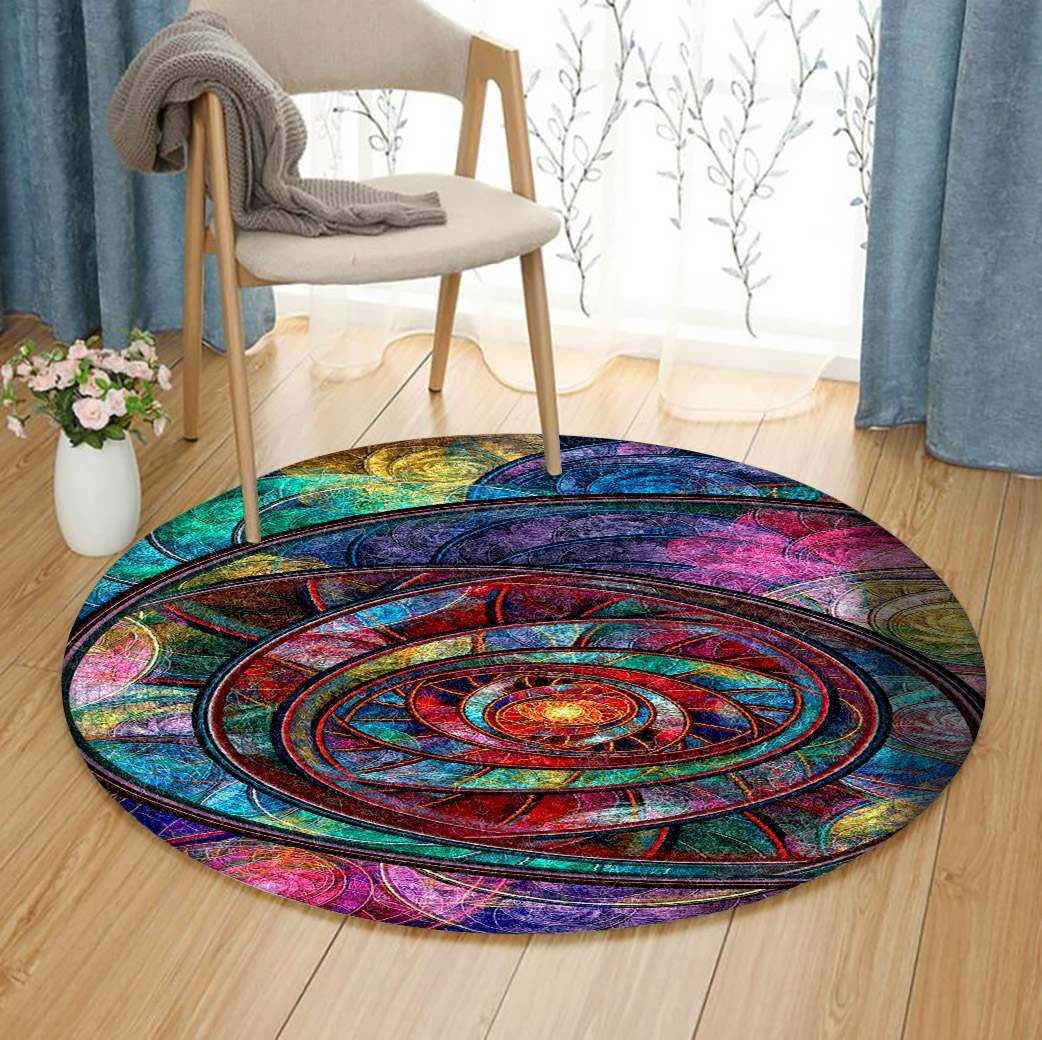 The Eye Round Carpet