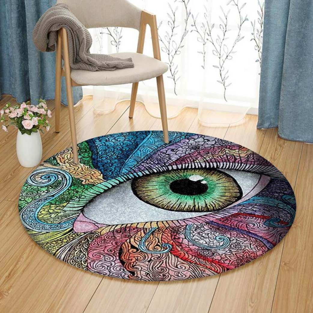 The Eye Round Carpet