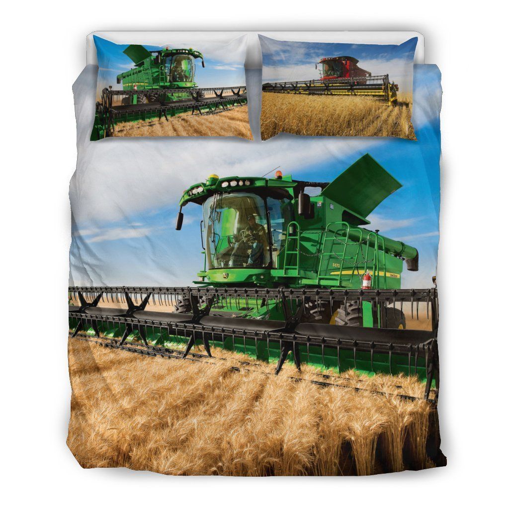 The Farmer Rice Harvesters Bedding Set
