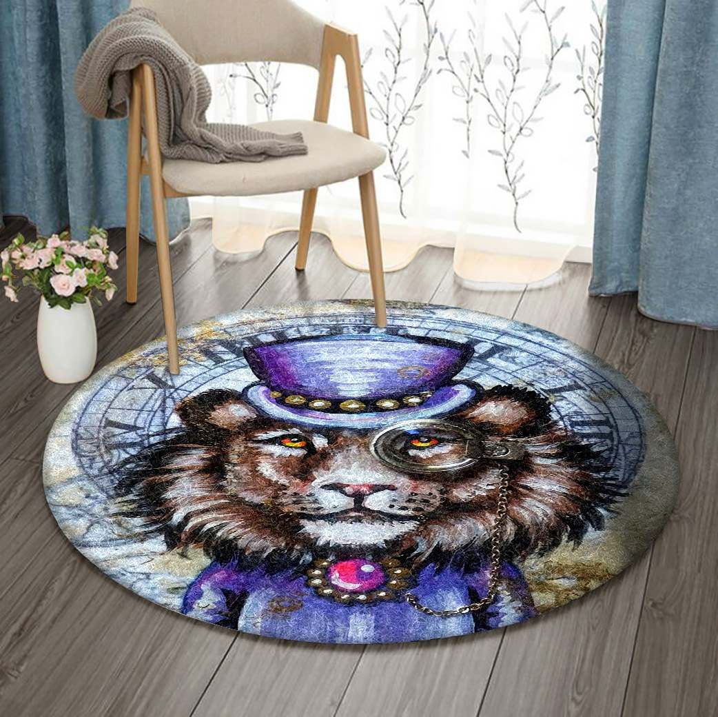 The Great Traveler Round Carpet