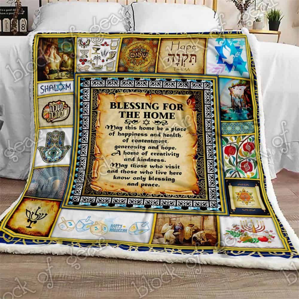 The Jewish Home Fleece Blanket