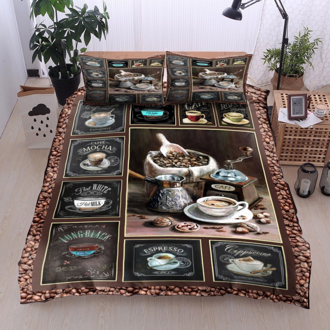 The Kinds Of Famous Coffee Bedding Set