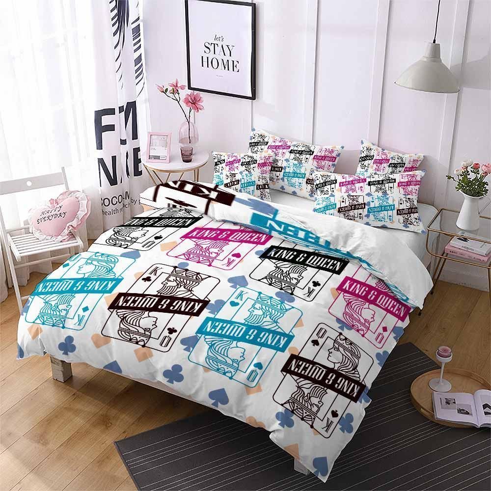 The Meaning Of Each Card Printed Bedding Set