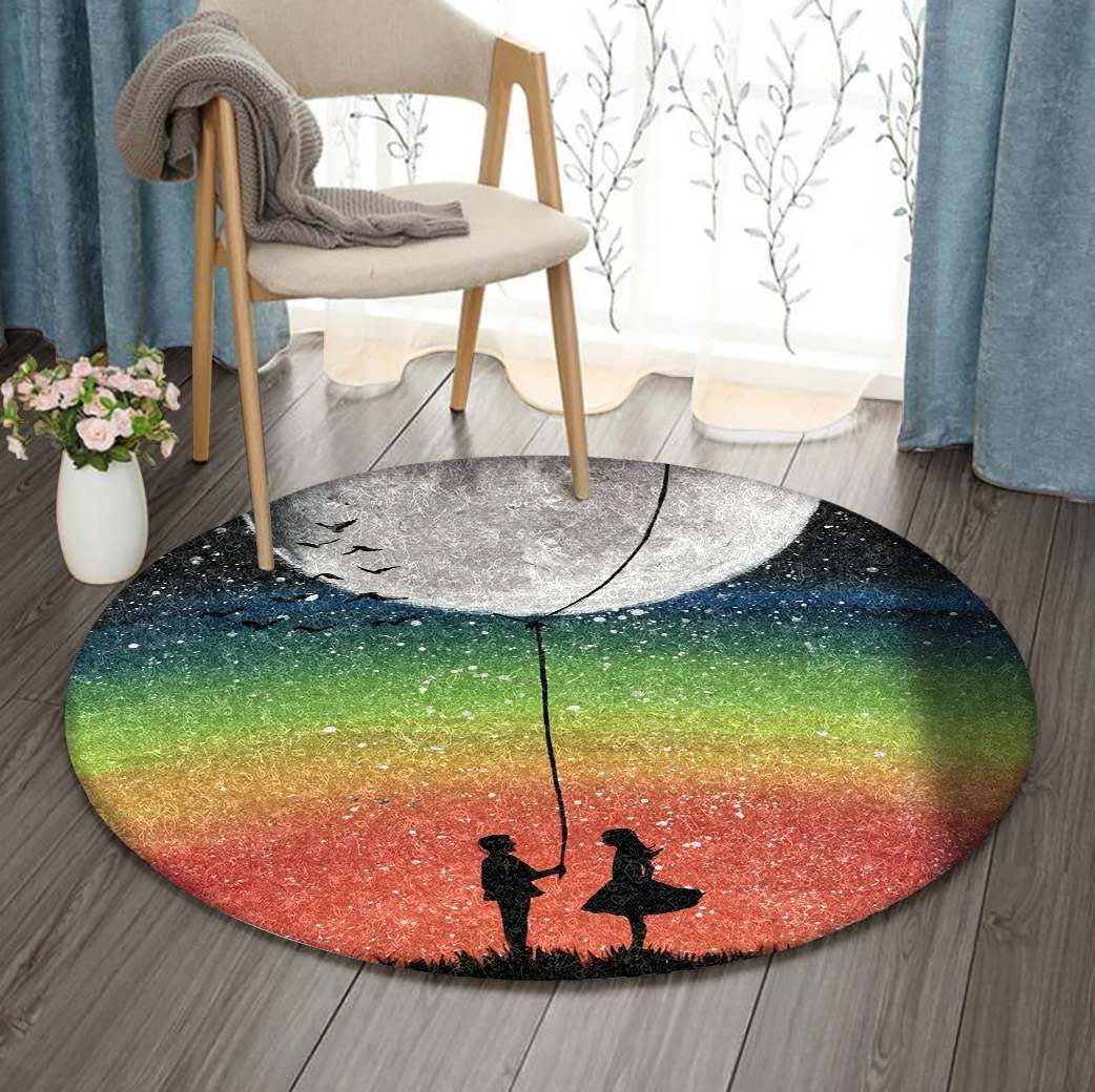 The Moon Round Carpet