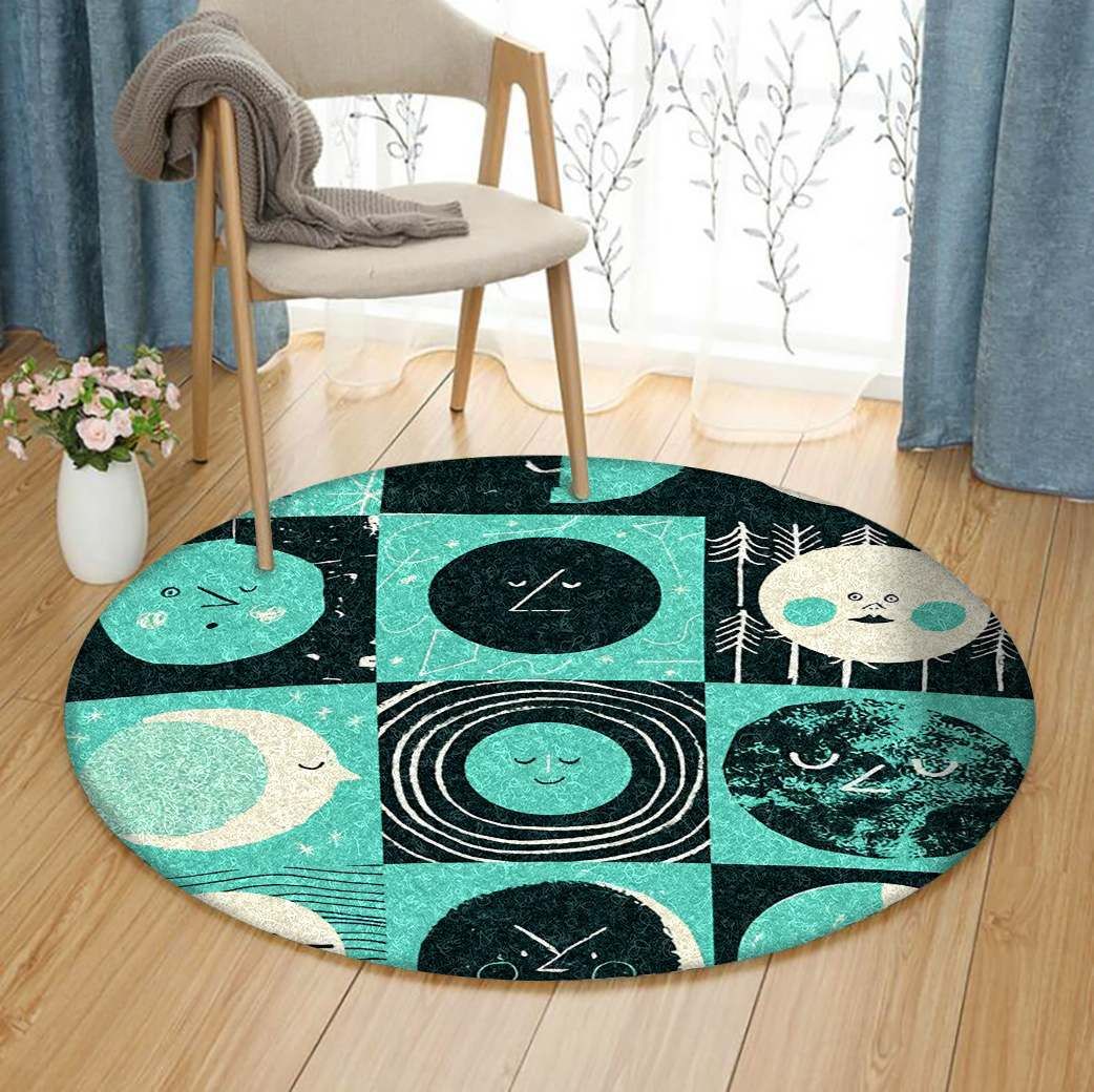 The Moon Round Carpet