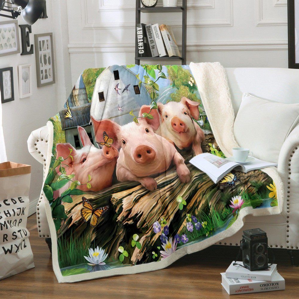 The Pigs Sherpa Fleece