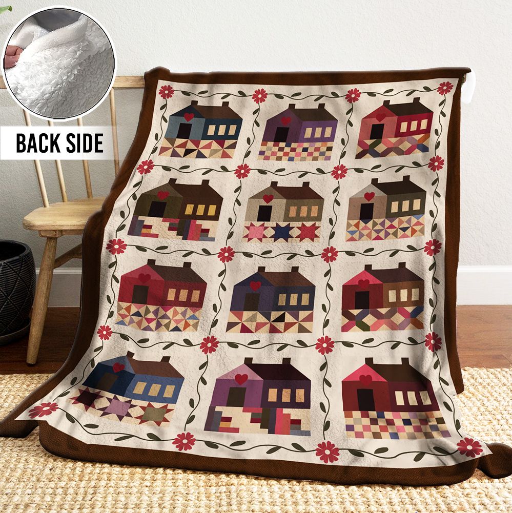 The Rabbit Factory Sherpa Fleece Blanket