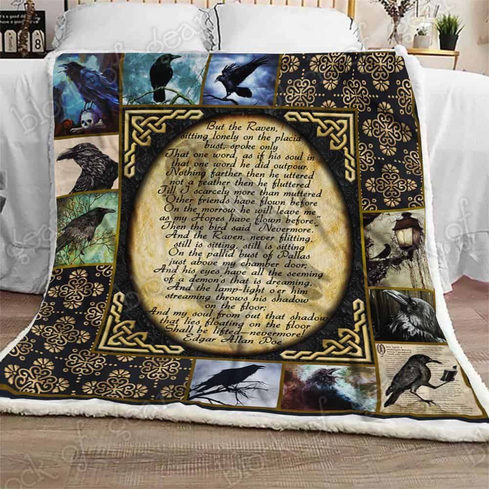 The Raven Nevermoreufffd Fleece Blanket