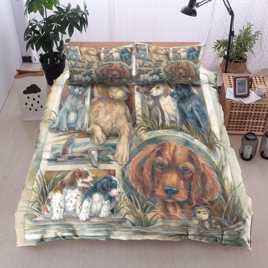 The Retriever Dogs Bedding Set