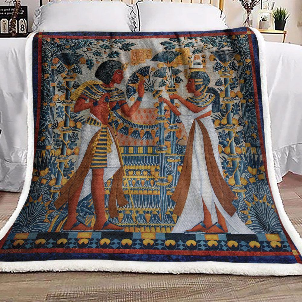The Royal Couple Sherpa Fleece Blanket