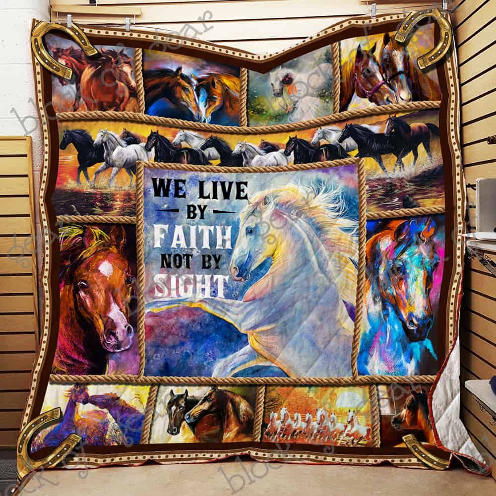 The Soul Of The Horses CL19100868MDQ Quilt Blanket