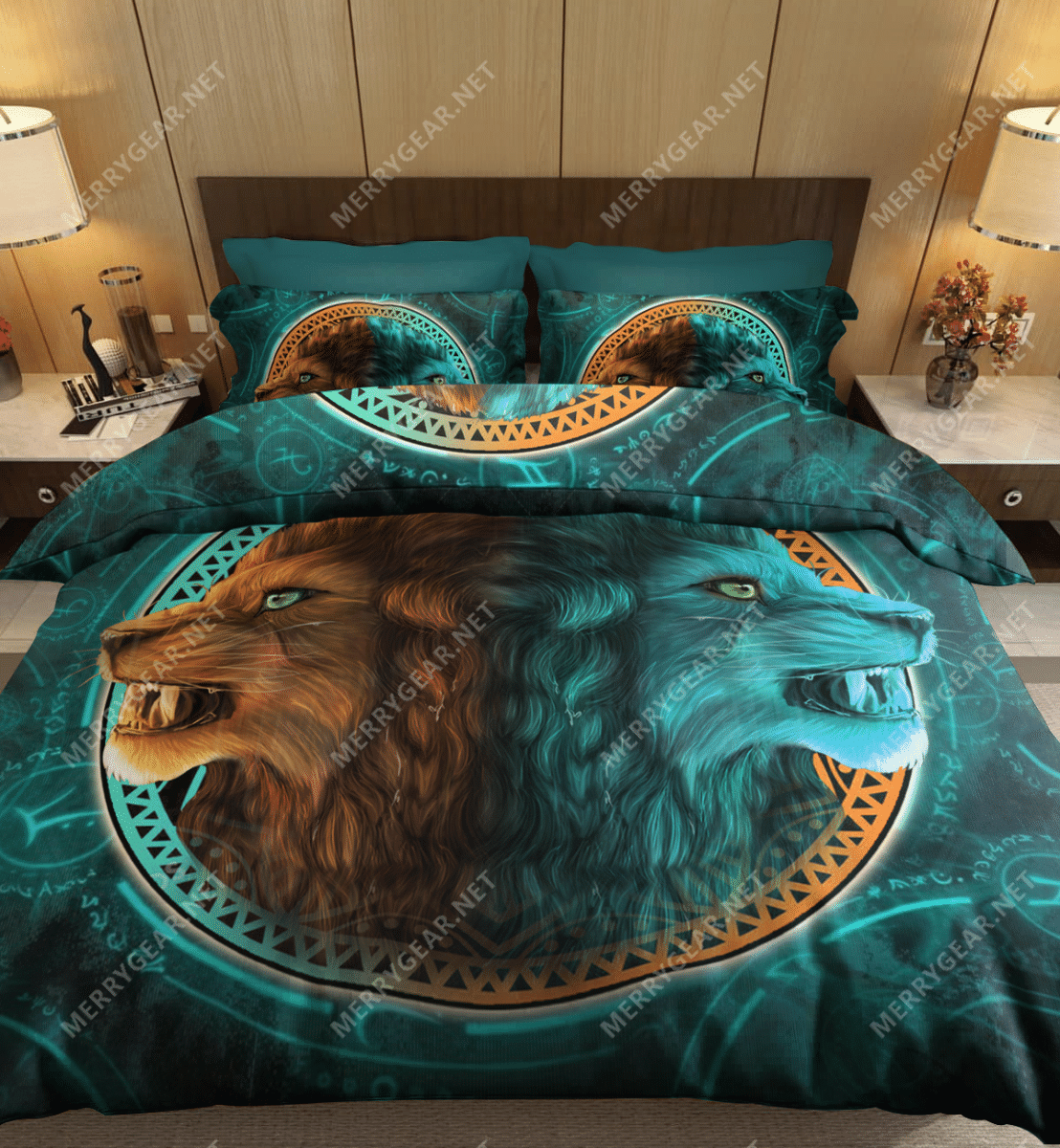 The Strength Of Lion Bedding Set