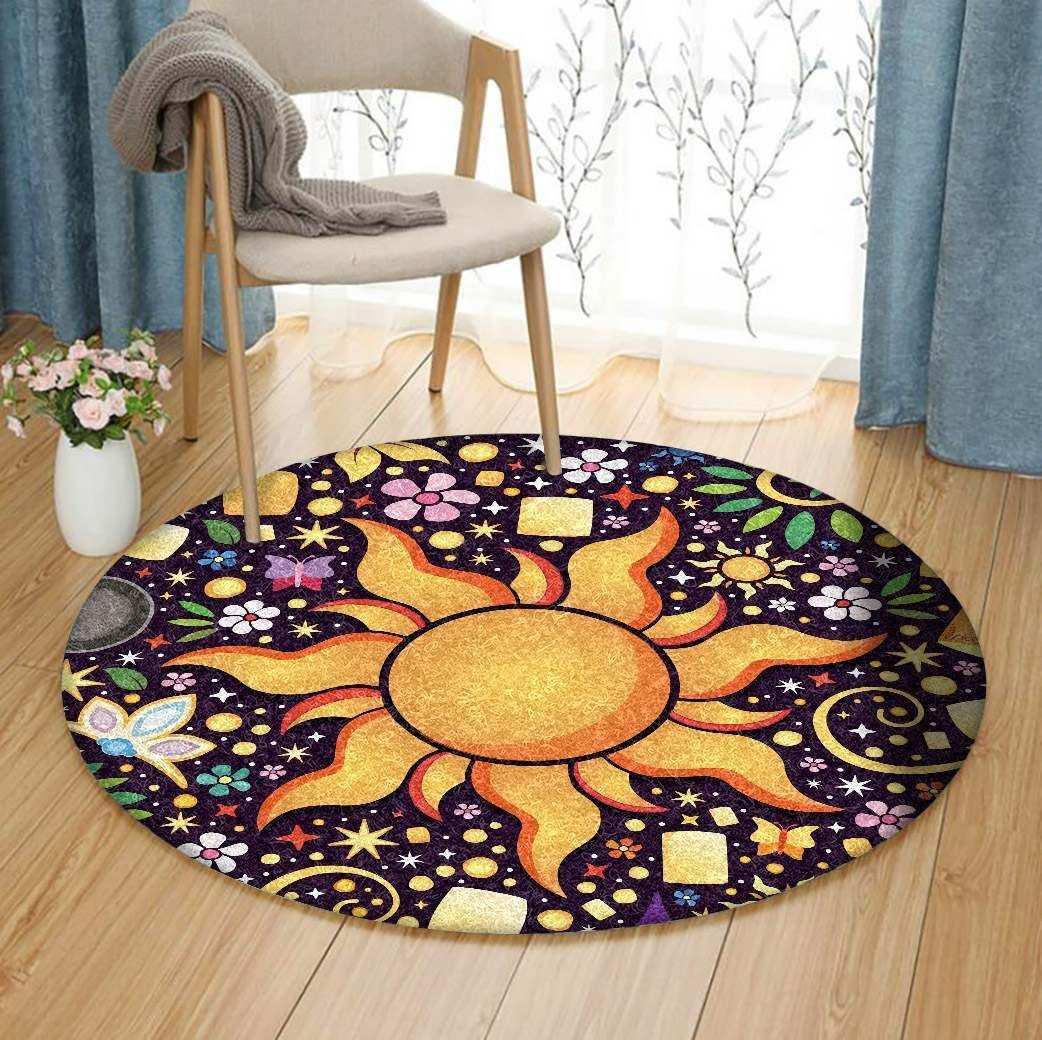 The Sun Round Carpet