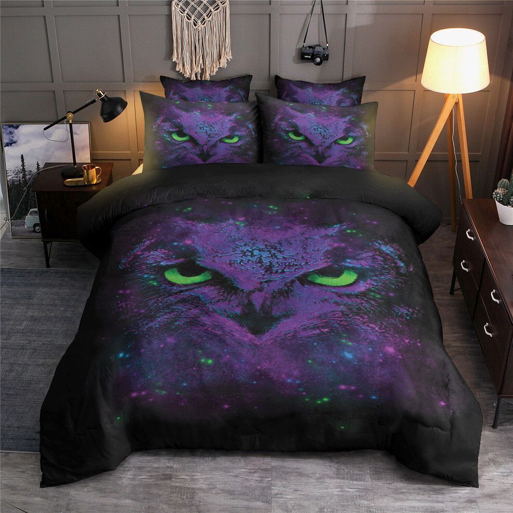 The Watcher Owl Bedding Set