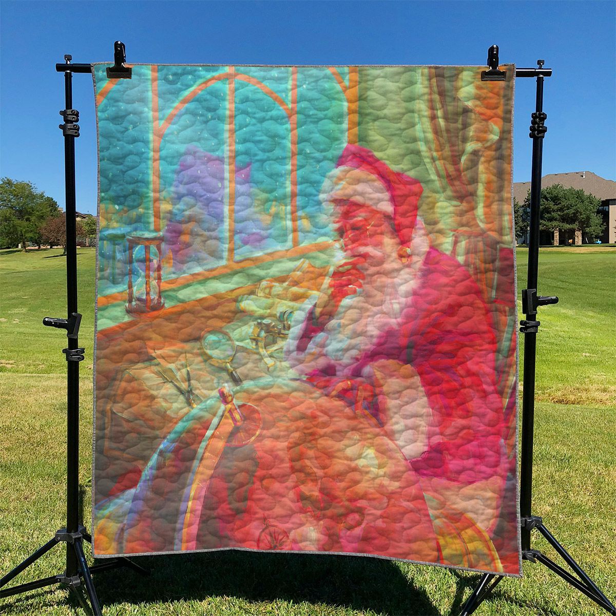 The World Traveler Of Santa Claus NI0411080DT Quilt Blanket