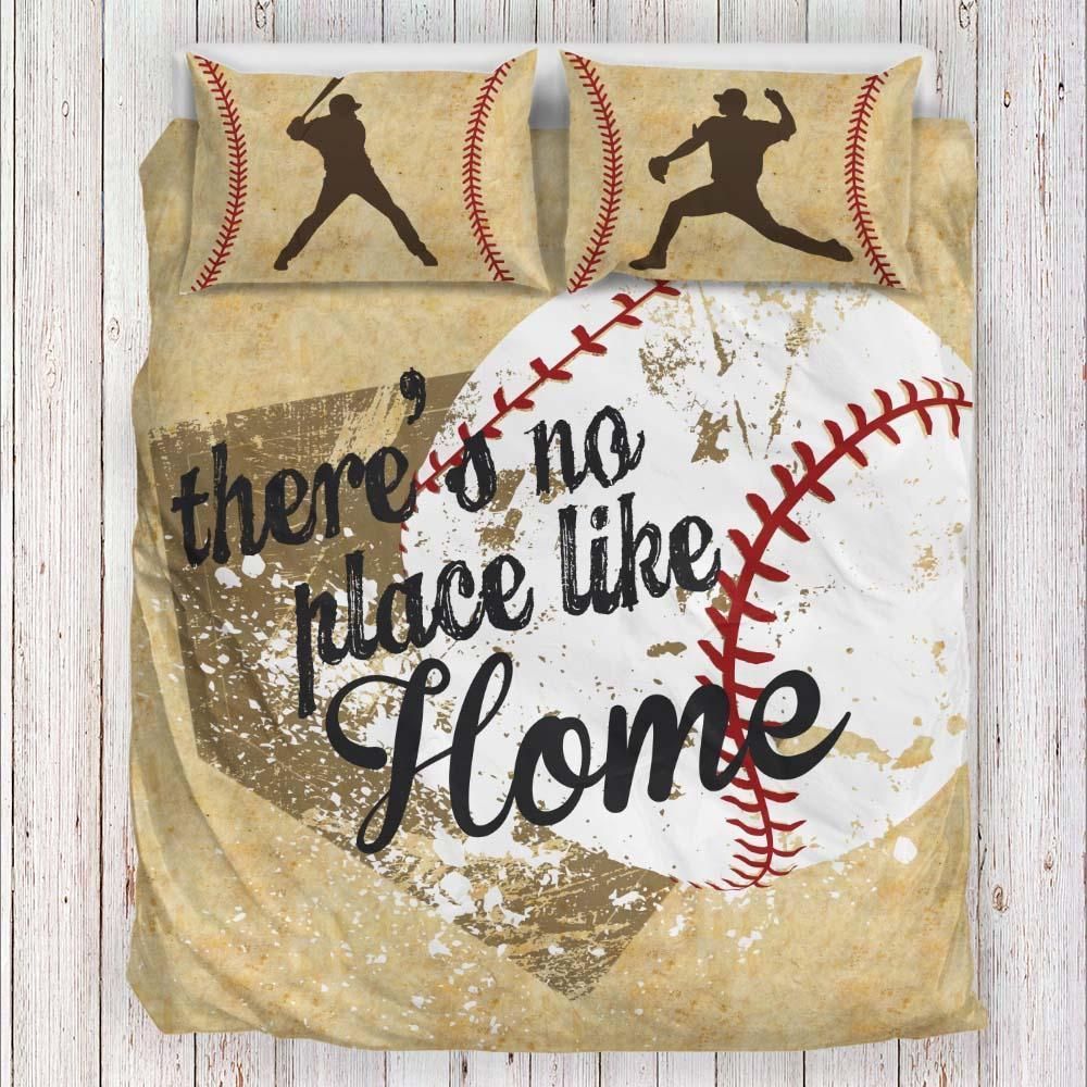 There’s No Place Like Home Baseball Bedding Set