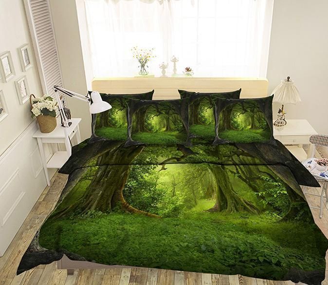 Thick Forest Bedding Set