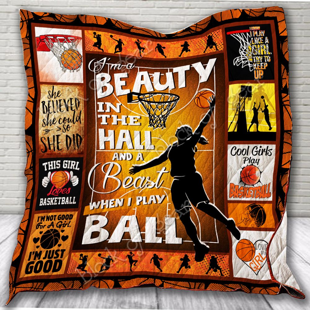 This Girl Loves Basketball Quilt Thh981 Dhc11123806Dd