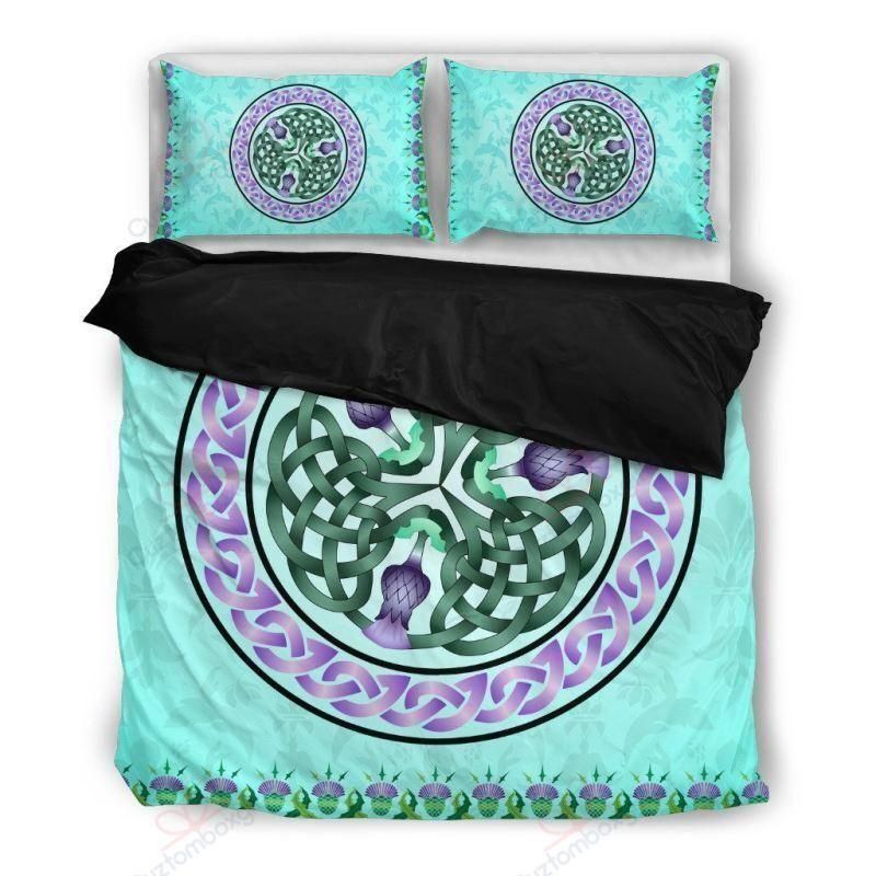 Thistle Celtic Printed Bedding Set