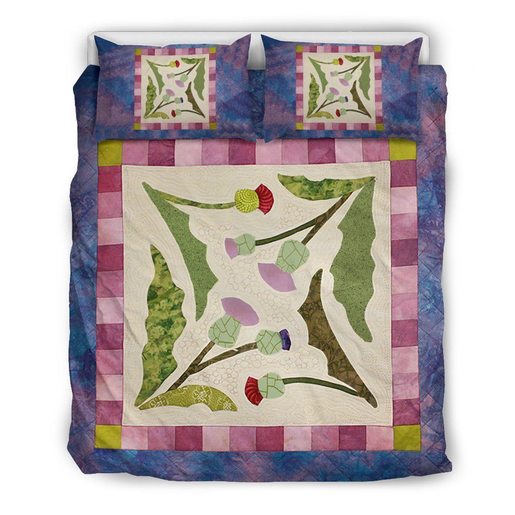 Thistle Scotland Art Bedding Set