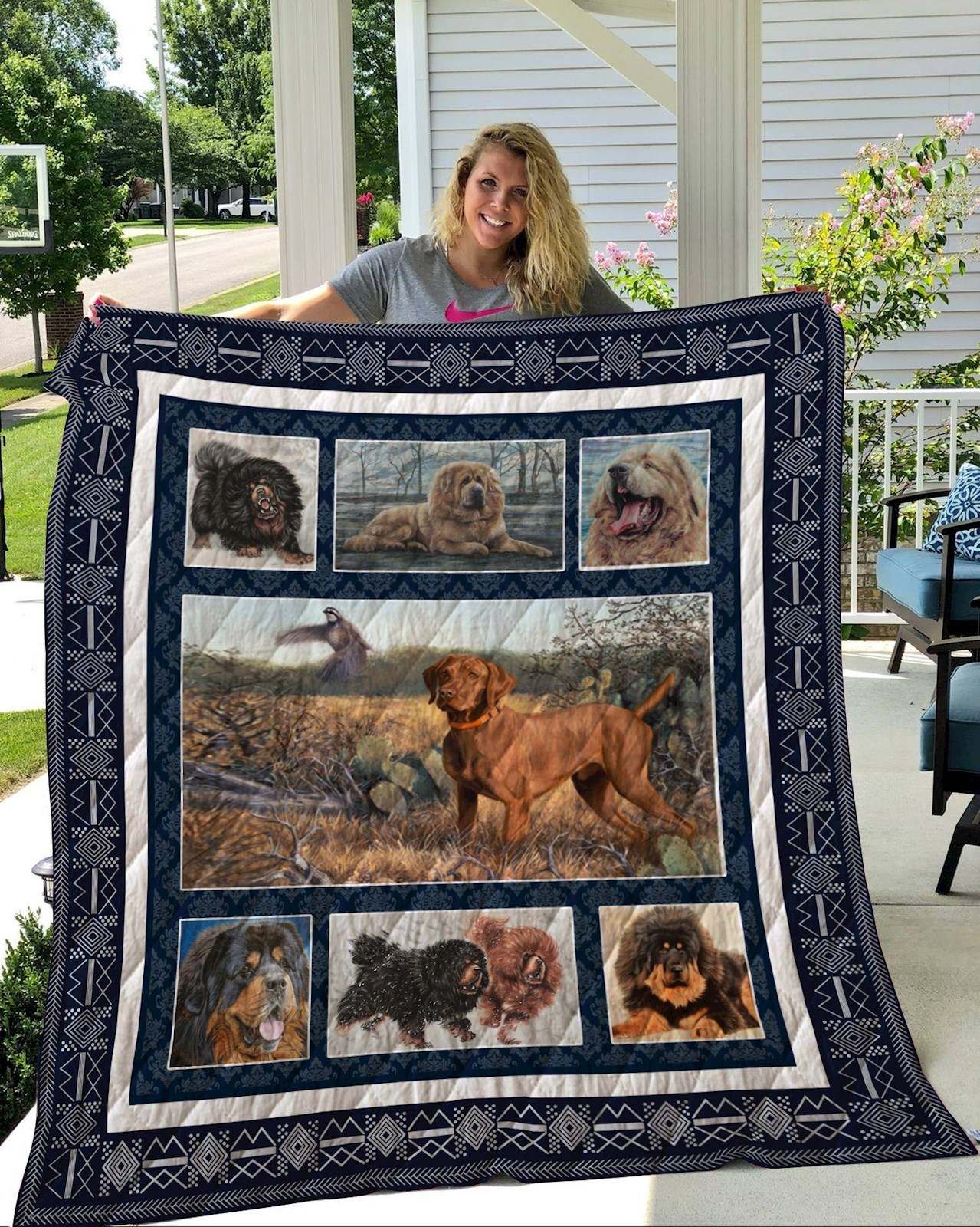 Tibetan Mastiff Quilt Blanket DHC2911216VT