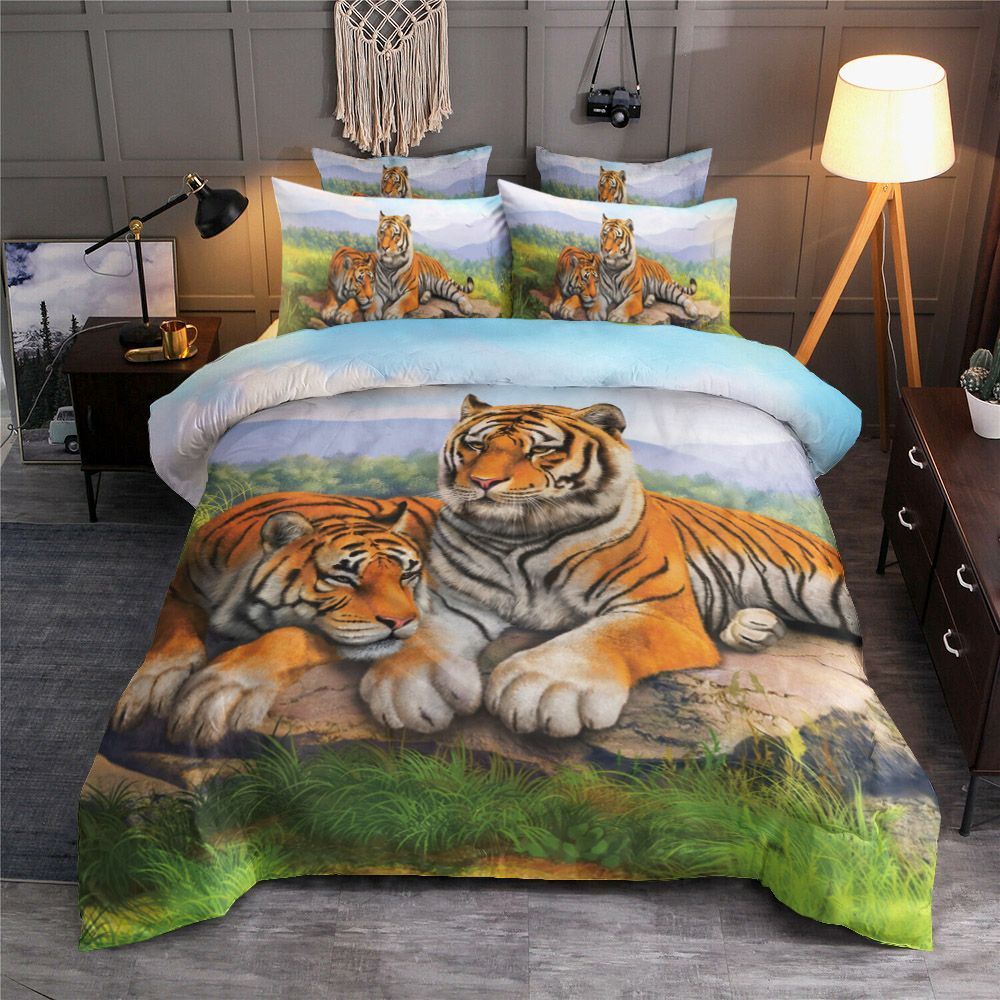 Tiger Couple Bedding Set
