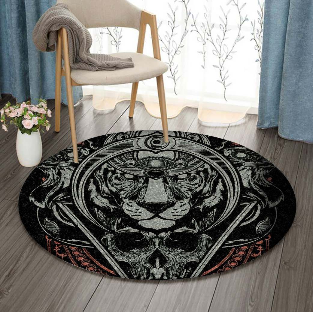 Tiger Round Carpet