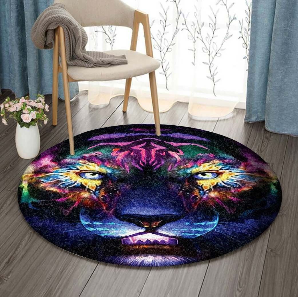 Tiger Round Carpet