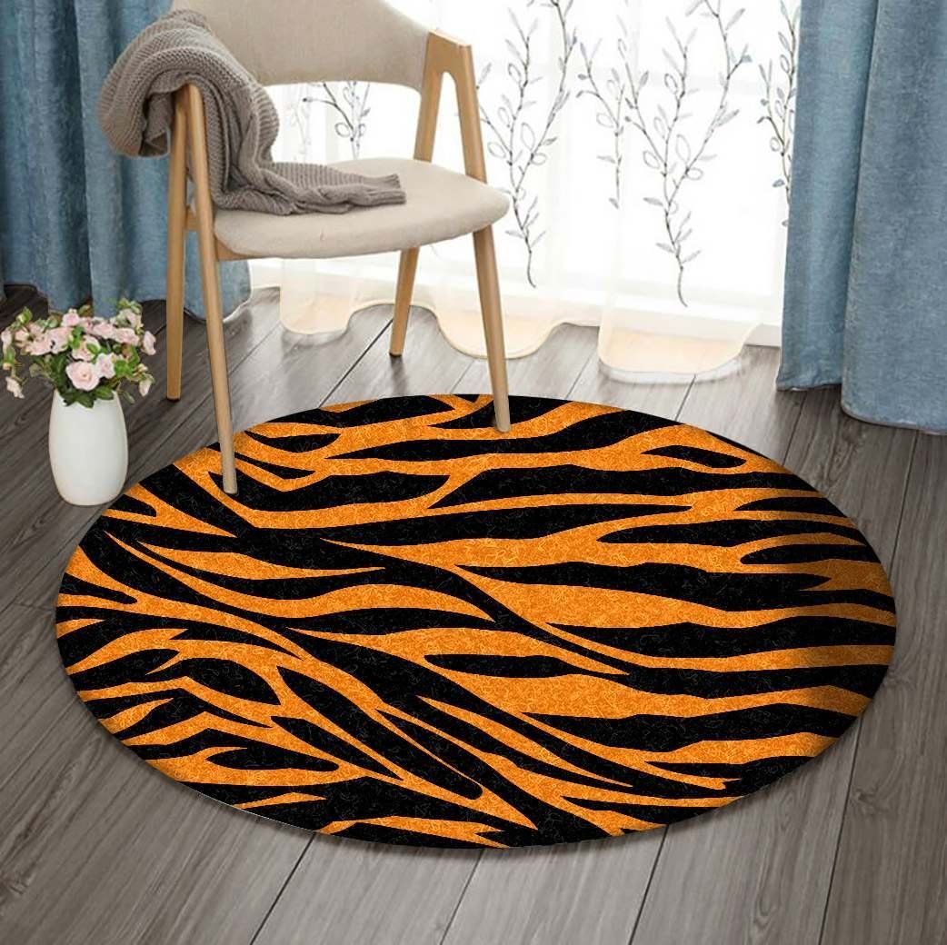 Tiger Round Carpet