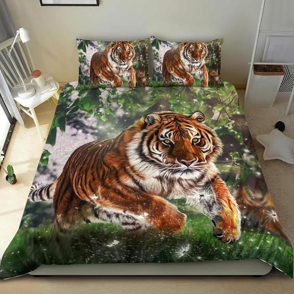 Tiger Forest Bedding Set