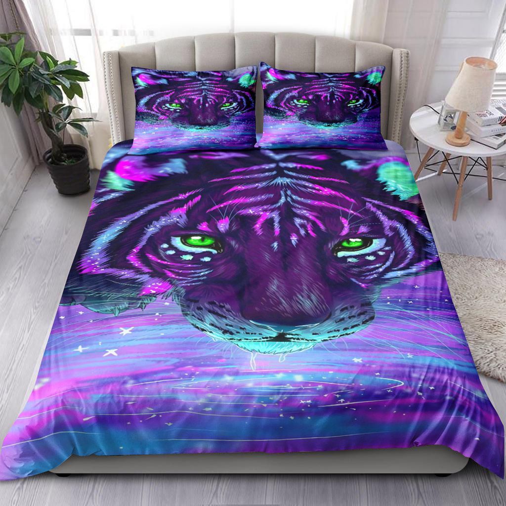 Tiger Galaxy Bedding Set
