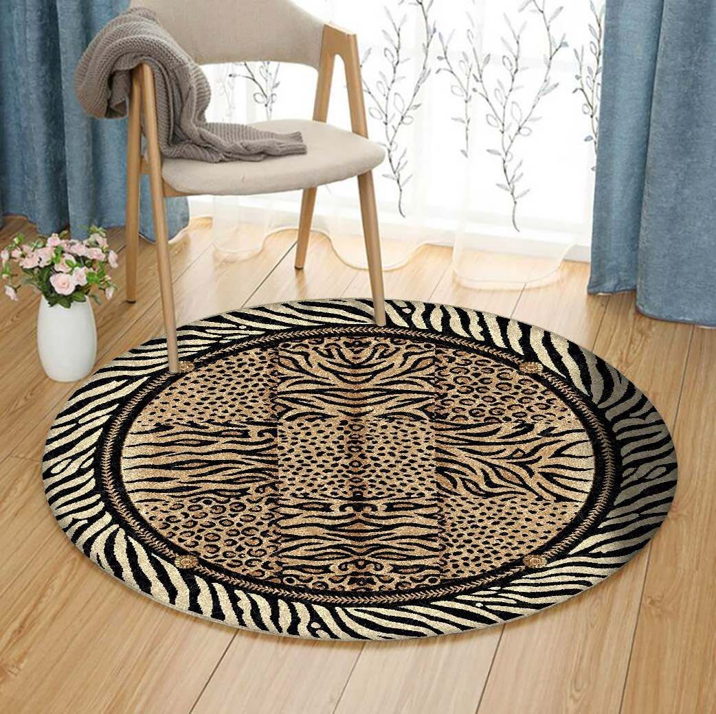 Tiger Round Carpet