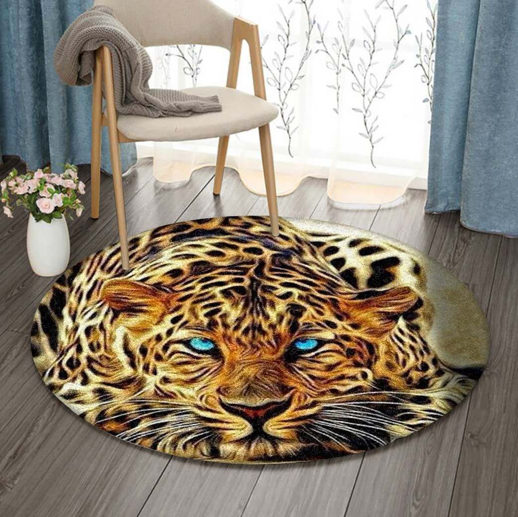 Tiger Round Carpet