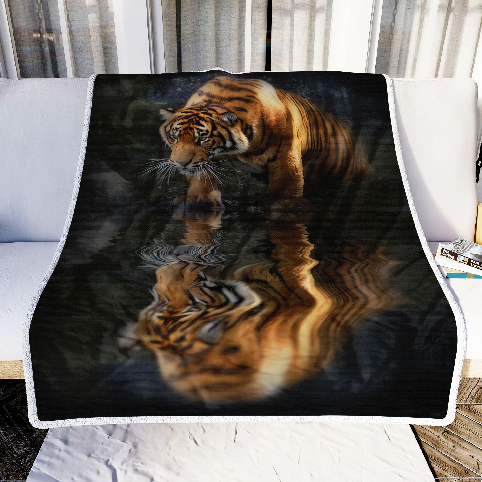 Tiger Fleece Blanket