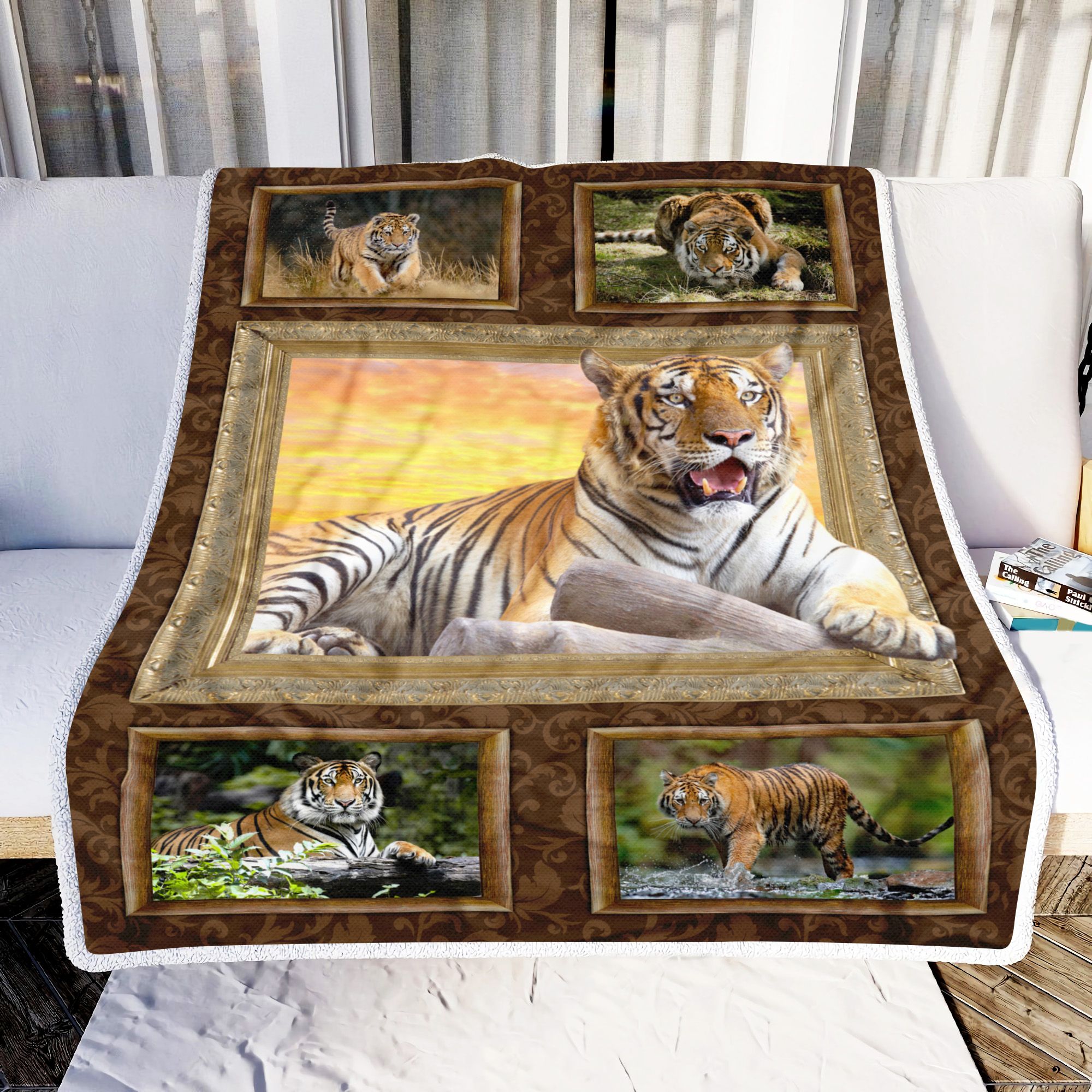 Tiger Fleece Blanket