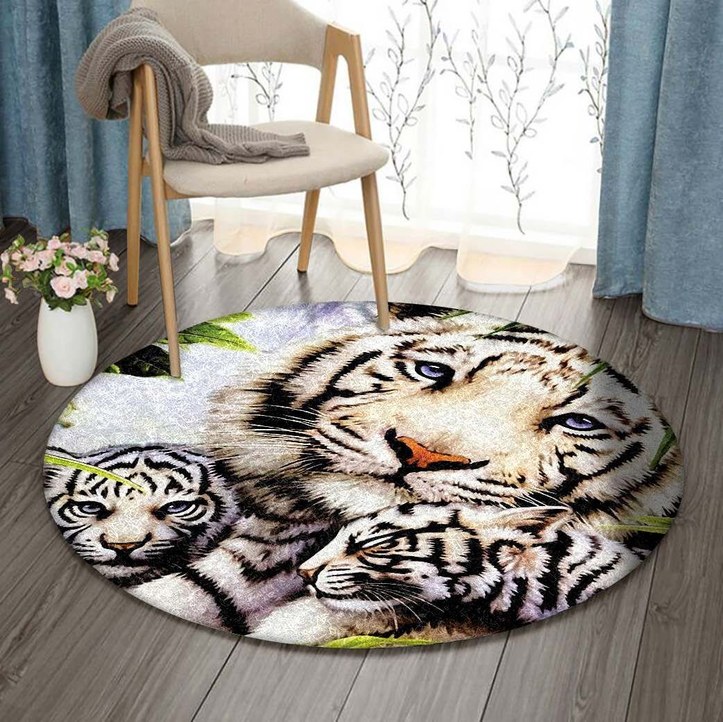 Tiger Round Carpet